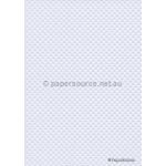 Embossed Diamond Quilt White Matte A4 120gsm paper | PaperSource