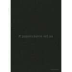 Embossed Leathercraft Black Matte A4 270gsm Card | PaperSource