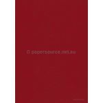 Embossed Leathercraft Red Matte A4 270gsm Laser Printable Card | PaperSource