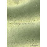 Mica Sage Green Mica Flakes on Sage Crush Matte A4 handmade recycled paper | PaperSource