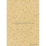 Mica Natural Mica Flakes on Almond Crush Matte A4 handmade recycled paper | PaperSource