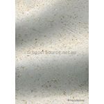 Mica Natural Mica Flakes on Crush Matte A4 handmade recycled paper | PaperSource