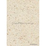 Mica Natural Mica Flakes on Crush Matte A4 handmade recycled paper | PaperSource