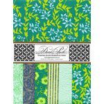 DecoPack 129 Mint Green themed - An assortment of handmade recycled papers popular with Cardmakers