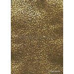 Embossed Foil Pebble Gold Foil on Chocolate Matte Cotton A4 handmade recycled paper