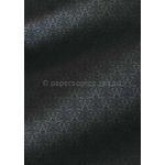 Patterned Print | Ballroom Black on Black Pearlescent Metallic Pearlescent, 2 sided, Laser Printable 120gsm A4 Paper | PaperSource