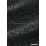 Patterned | Enchantment Designer paper Black print on Black Matte, 120gsm | PaperSource