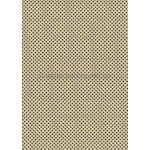 Patterned | Polka Dots Designer paper Black print on Curious Gold Leaf Metallic, 120gsm paper | PaperSource