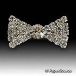 Diamante Trim | Bow T67 is a stunning small bow or bow-tie encrusted with quality Czech A Grade diamantes | PaperSource