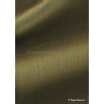 aBrushed Gold on Black Embossed Metallic 120gsm Paper with black on reverse | PaperSource