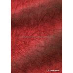 Batik Plain - Red 120gsm Handmade Recycled Paper | PaperSource