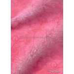 Batik Metallic - Pink with Silver 120gsm Handmade Recycled Paper | PaperSource