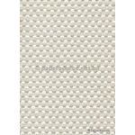 Embossed Quartz Pearlescent Berber A4 handmade paper