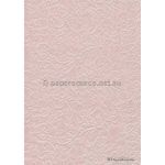 Embossed Baby Pink Brocade