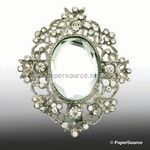Embellishment | Brooch Cameo, 48x58mm, A Grade Czech Crystal Diamantes for maximum sparkle | PaperSource
