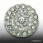 Embellishment | Brooch Crown, 37x37mm, A Grade Czech Crystal Diamantes for maximum sparkle | PaperSource