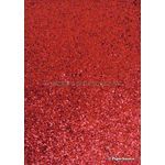 Glitter Textured | Red 150gsm specialty A4 paper | PaperSource