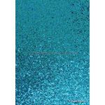 Glitter Turquoise Coarse C08 A4 specialty paper | PaperSource