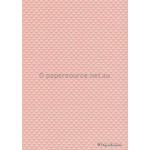 Embossed Diamond Quilt Apricot Pearlescent A4 paper | PaperSource