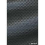 Embossed Diamond Quilt Onyx Pearlescent A4 paper | PaperSource