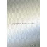 Embossed Loom Pearl Pearlescent 120gsm A4 paper | PaperSource