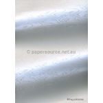 Watermark White Pearl Pearlescent A4 120gsm paper curled | PaperSource