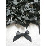 Bow - Black Satin 15mm | PaperSource
