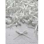 Bow - White Satin 3mm | PaperSource