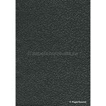 Handmade Embossed Paper - Coffee Bean Onyx Black Pearl 1 Sided Colour A4 Sheets