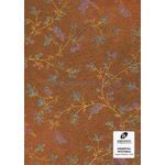 Orientals | Wisteria Copper with Gold highlights on Handmade, Recycled, Metallic A4 paper | PaperSource