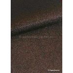 Glitter Fine | Merlot Burgundy Brown 120gsm specialty A4 paper - curled | PaperSource