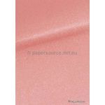 Glitter Fine | Bubblegum Pink 120gsm specialty A4 paper-curled | PaperSource