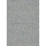Embossed Pebble Silver Pearlescent A4 handmade recycled paper