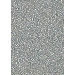 Embossed Pebble Silver Pearlescent A4 handmade recycled paper