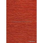 Rustic Ridge | Burnt Orange #11 Handmade Recycled 250gsm Paper | PaperSource