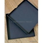 Rigid 150sq card Box in Matte Black finish and black inside