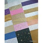 12inch Scrapbooking Pack of Handmade papers. | PaperSource