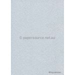 Embossed Espalier Ice Baby Blue Pearlescent A4 handmade, recycled paper | PaperSource