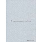 Embossed Espalier Ice Baby Blue Pearlescent A4 handmade, recycled paper | PaperSource