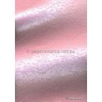 Embossed Espalier Pastel Pink Pearlescent A4 recycled paper | PaperSource