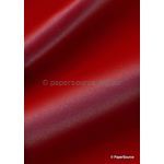 Galaxy Red Sparkle | Pearlescent 120gsm Paper | PaperSource