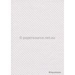 Embossed Diamond Quilt Iridescent Pearl Pearlescent A4 paper | PaperSource