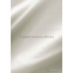 Silk Charmeuse Pale Ivory, a fabric backed onto a 90 gsm A4 paper and embosses and prints well | PaperSource