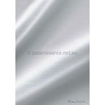 Silk Charmeuse White, a fabric backed onto a 90 gsm A4 paper and embosses and prints well | PaperSource