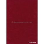 Suede | Tomato Red Solid Colour Flock 150gsm 215 x 278mm Paper | PaperSource