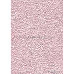 Embossed Bouquet Pastel Pink Pearlescent A4 1-sided handmade, recycled paper | PaperSource