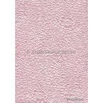 Embossed Bouquet Pastel Pink Pearlescent A4 1-sided handmade, recycled paper | PaperSource