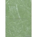 Batik Metallic | Leaf Green with Silver 200gsm Handmade Recycled A4 Card | PaperSource