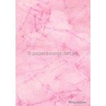 Batik Metallic | Light Pink with Silver 200gsm Handmade Recycled A4 card | PaperSource