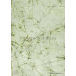 Batik Plain - Olive Green 200gsm Handmade Recycled Paper | PaperSource